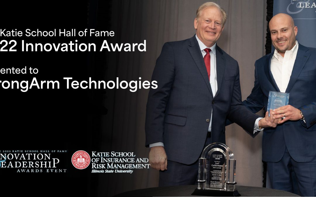 StrongArm Wins 2022 Katie School Hall of Fame Innovation Award