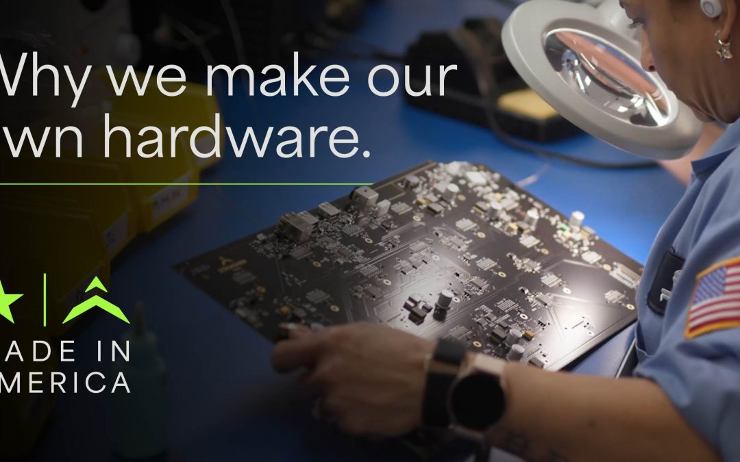 Why We Make Our Own Hardware